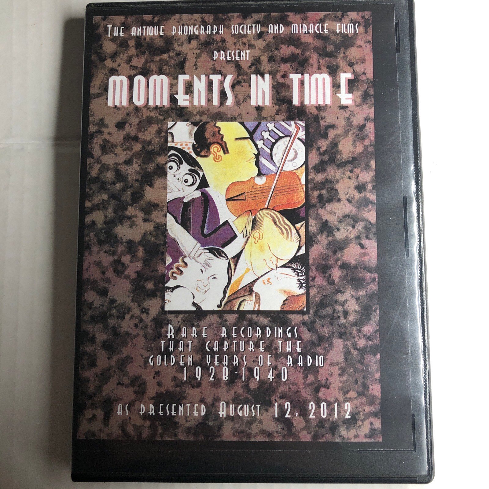 Moments In Time DVD Rare Recordings Golden Era Radio 1920-1940 Judy Garland
