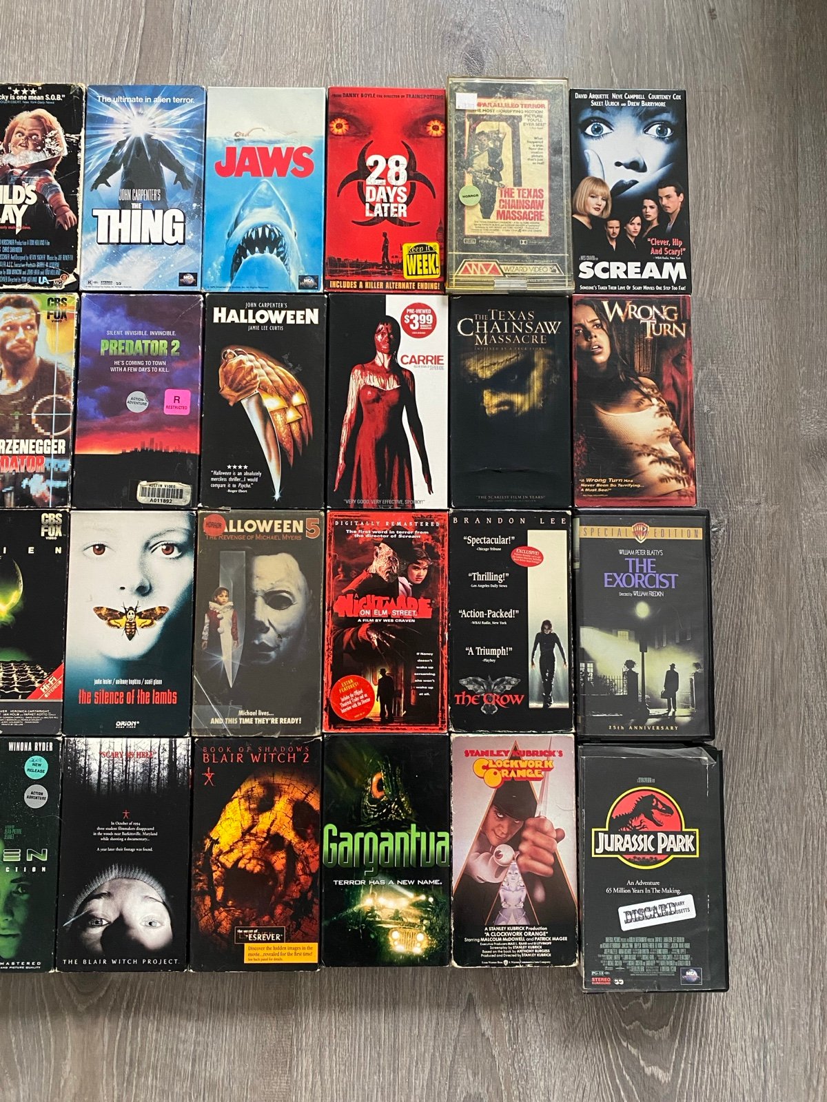 VHS LOT