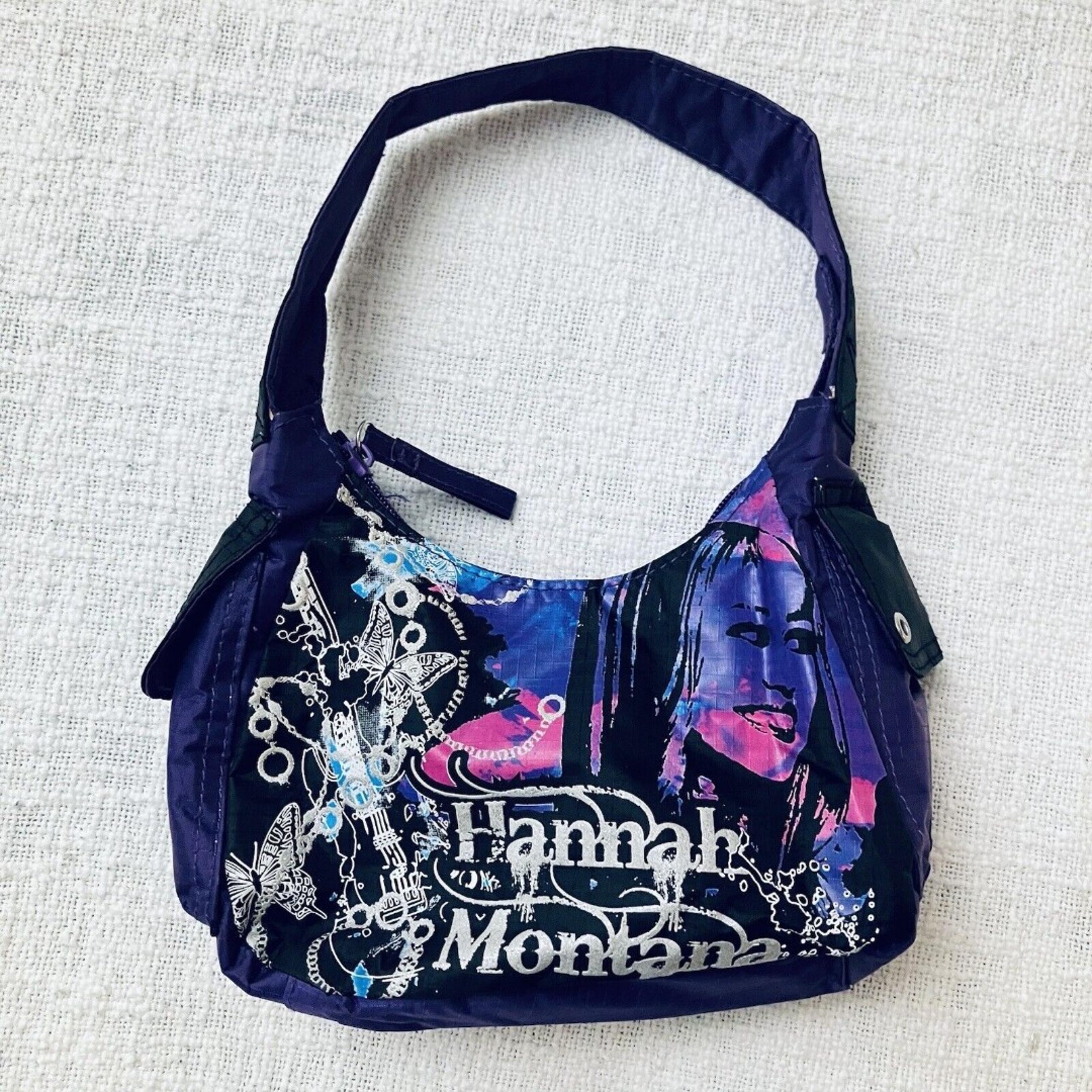 Hannah Montana Y2K Purse Small Handbag Kidcore Disney TV Miley Cyrus Chain Cross