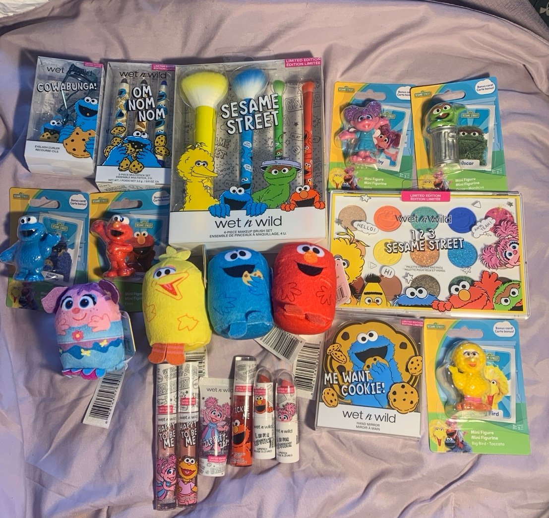 wet n wild Sesame Street 20 piece