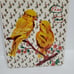 Nathalie Lete Canary/Love Bird Porcelain Cheese/Charcuterie Board/Tray French