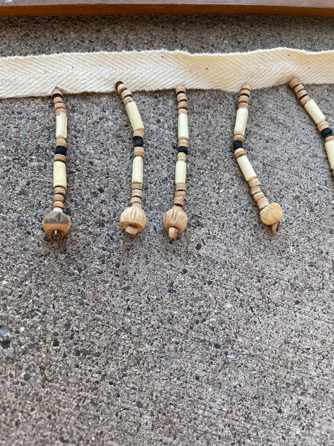 BOHO CHIC BEADS BY THE yard of vintage beaded trim