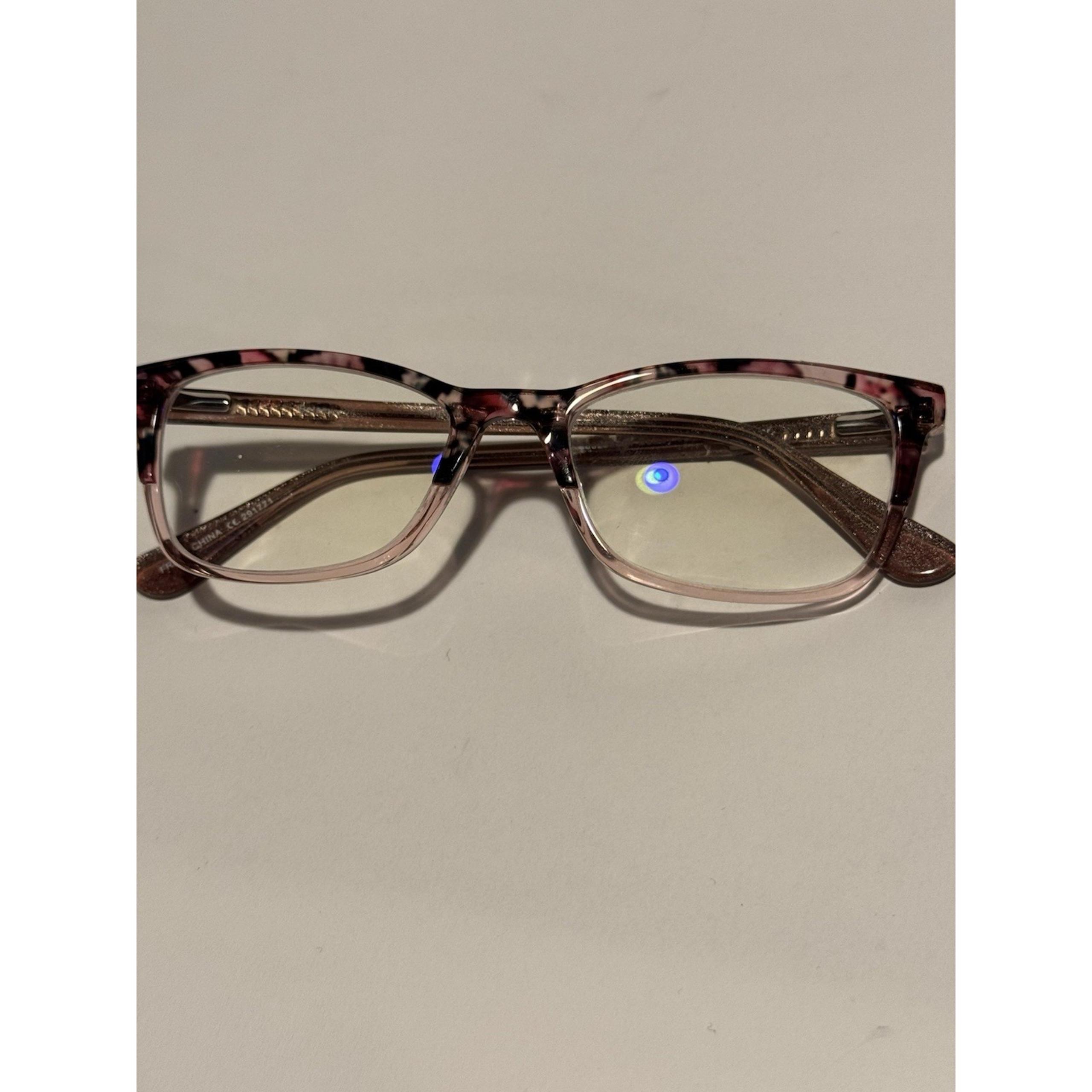Betsy Johnson vintage Eye Glass Frames Pink