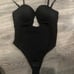 SHAPELLX Strapless Shapewear Bodysuit for Women U Plunge Corset Backless Body Sh