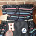 Harry Potter Rucksack Black Striped Backpack