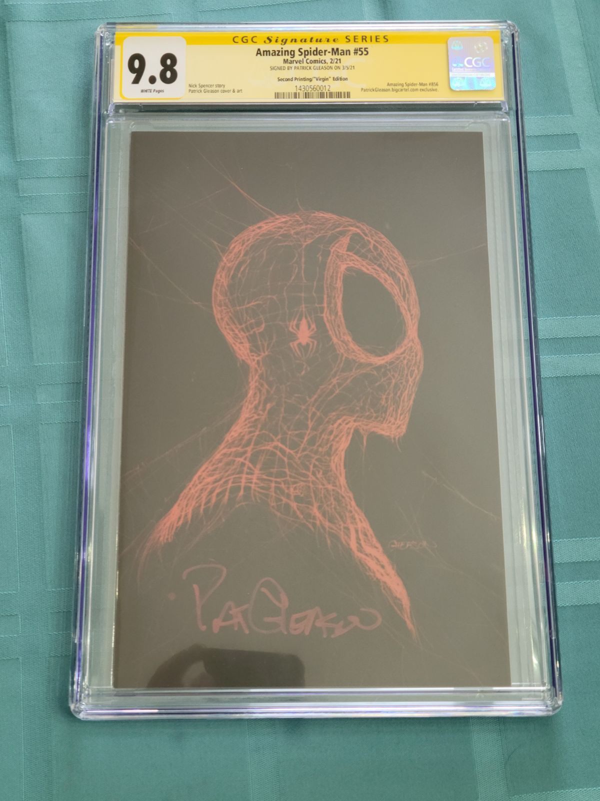 AMAZING SPIDER-MAN 55 Virgin 2ND CGC 9.8