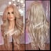 Human Hair Blended lace front wig