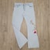 Dana Buchman Y2K Vintage Embordered Flare Jeans