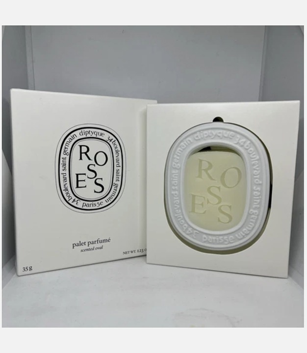Diptyque Roses Scented Oval 1.23oz As Pictured