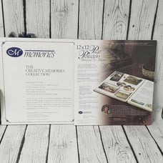 2pk Creative Memories Scrapbook 12x12 White Refill Pages 15 Sheet 30 Page