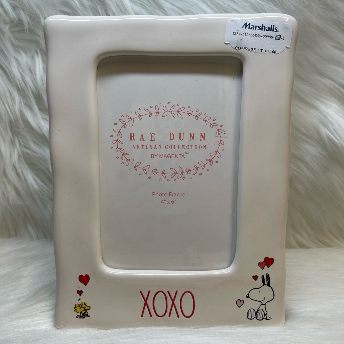 Rae Dunn Snoopy XOXO Picture Frame