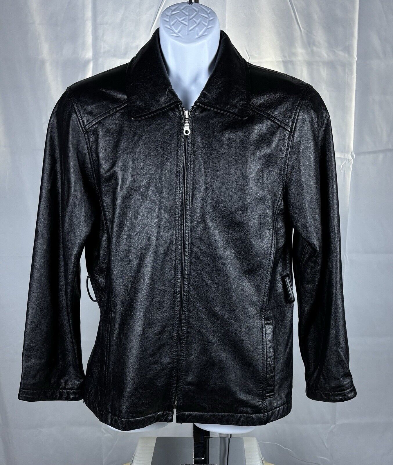 Wilsons Leather Women’s Black Leather Jacket – Size M