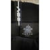 ADAM SELMAN SPORT FLAME CORE BLACK WHITE BLUE LEGGINGS SIZE Large MSRP 135,