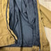 Vintage Columbia Khaki Green Tan Outdoor zip jacket men’s size small oversize