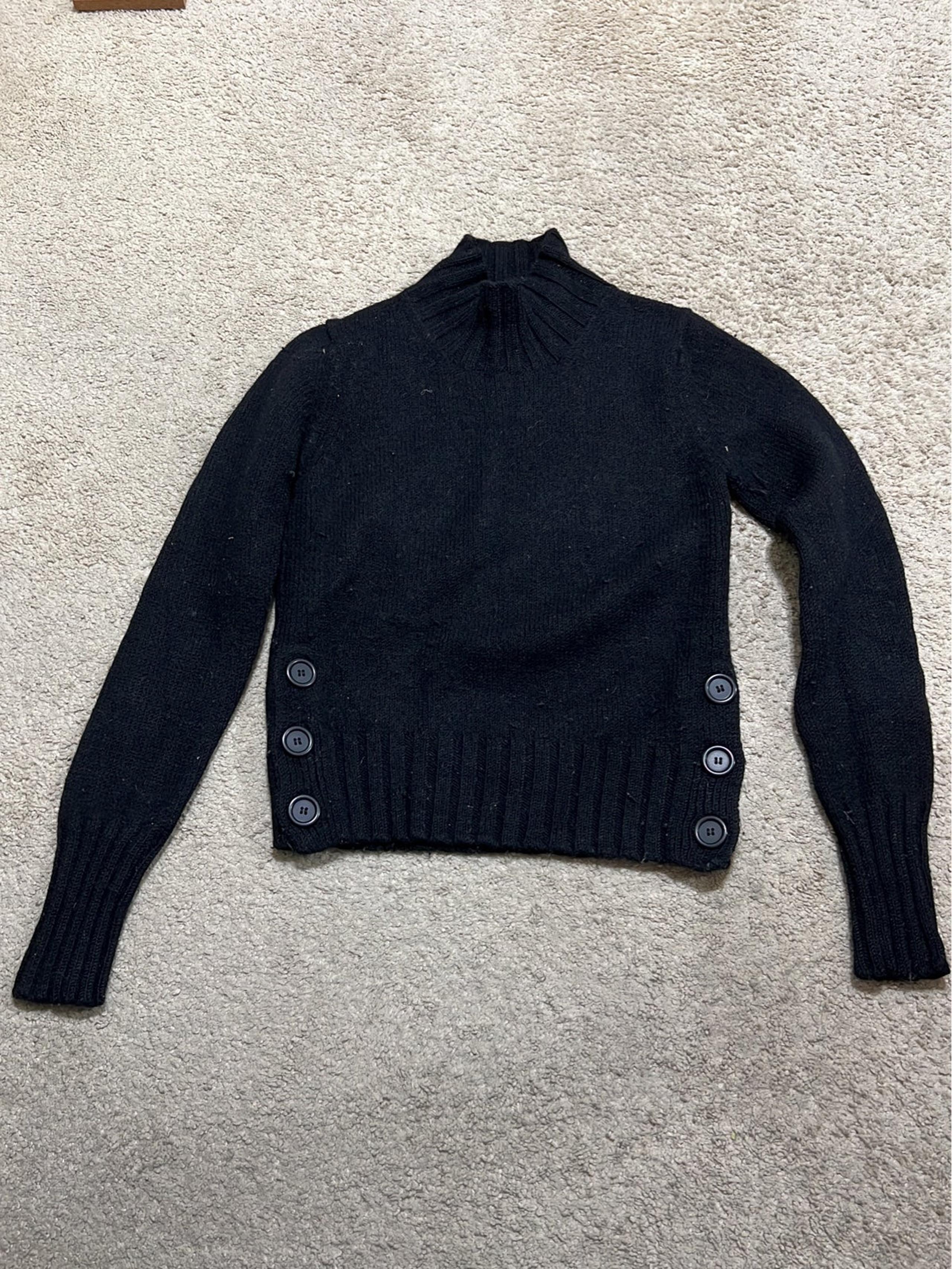 Black french connection turtle neck Sweater