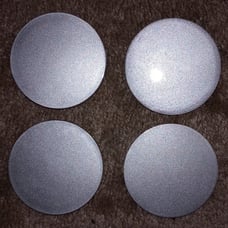 Set (of 4) wheel center caps new