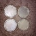 Set (of 4) wheel center caps new