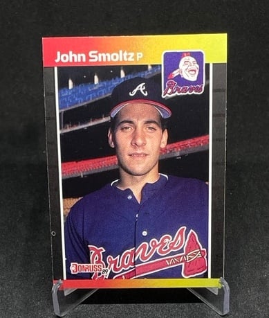 JOHN SMOLTZ DONRUSS ROOKIE CARD