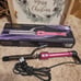 Salon Titanium Flat Iron Curling Iron.