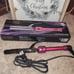 Salon Titanium Flat Iron Curling Iron.