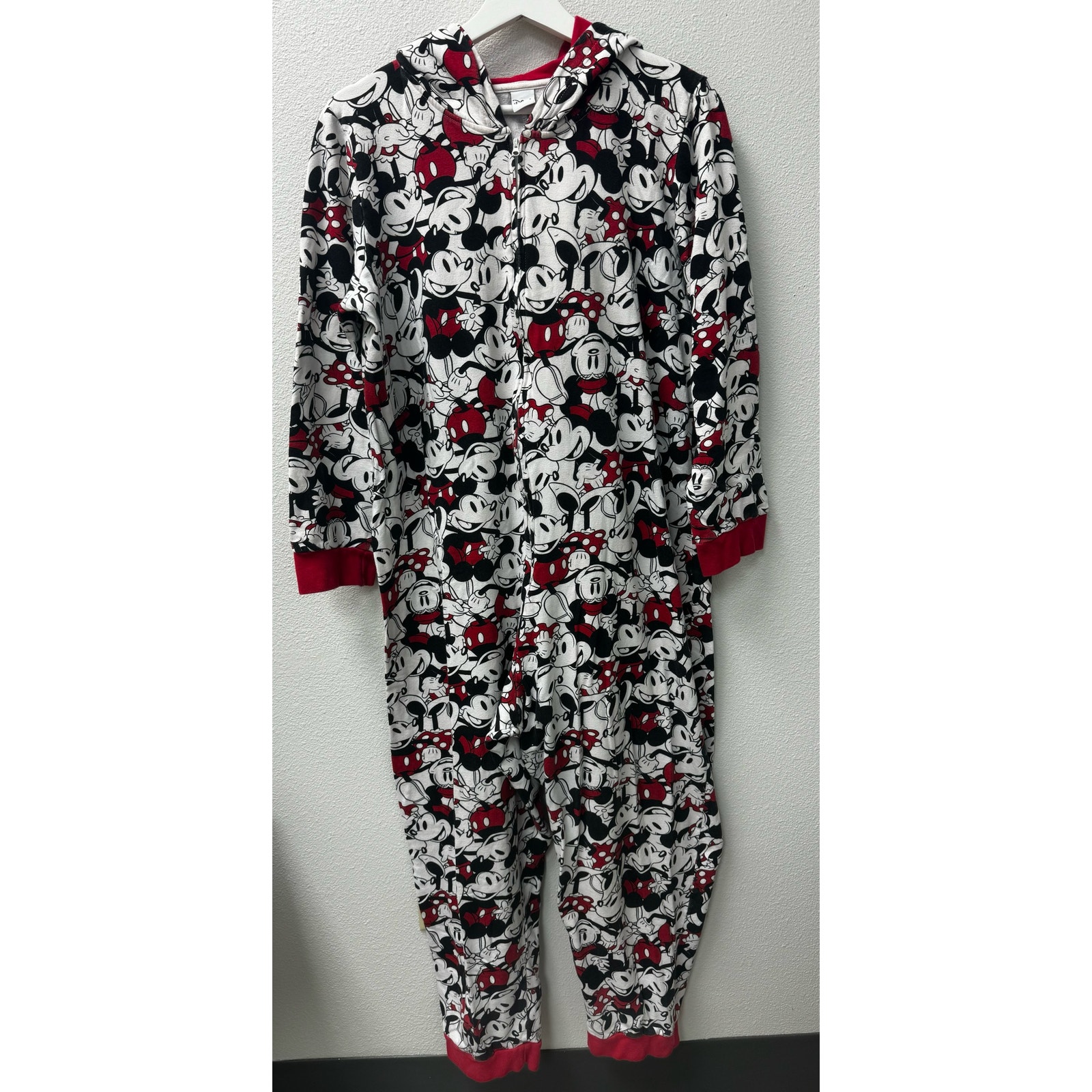 Disney Classic Micky Mouse One Piece Pajama Size 16-18