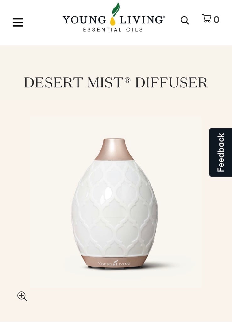 Young Living Desert Diffuser- NIB