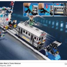 Lego Spider-Man's Train Rescue 4855