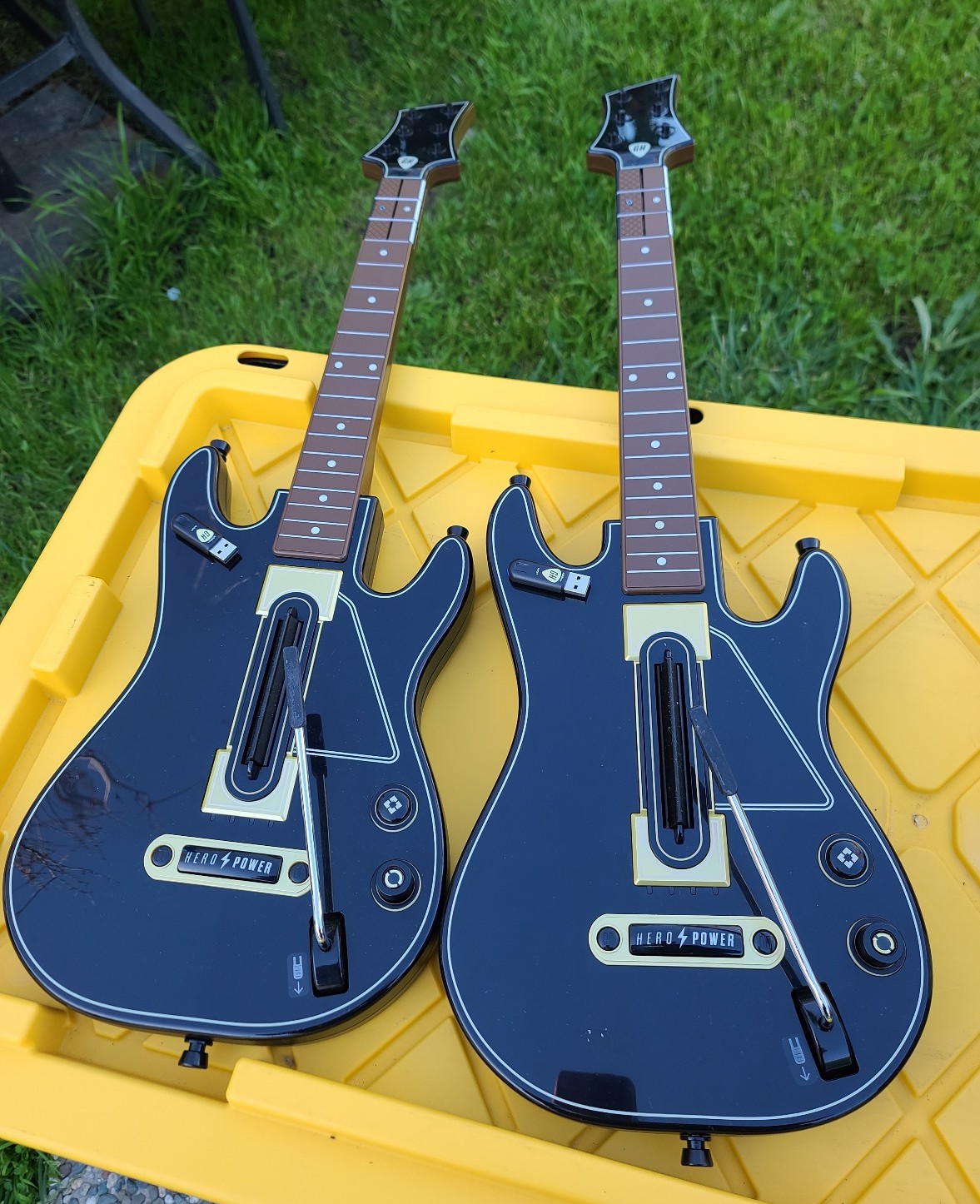 Guitar Hero Playstation 4 guitars with dongles