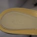 GUCCI Yellow Patent Leather Horsebit Accent Heel Slides 7 1/2B