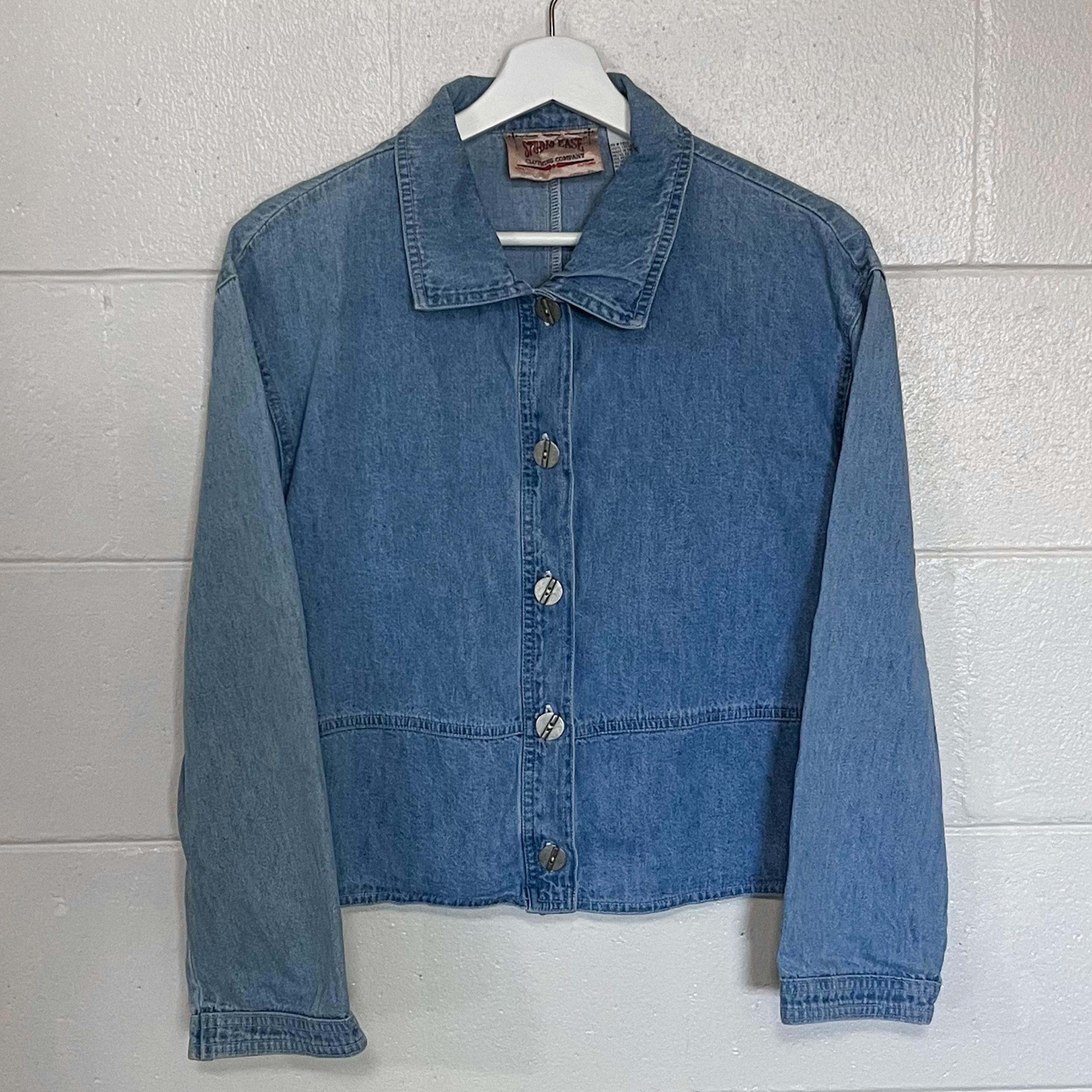 Studio Ease Cropped Jean Jacket