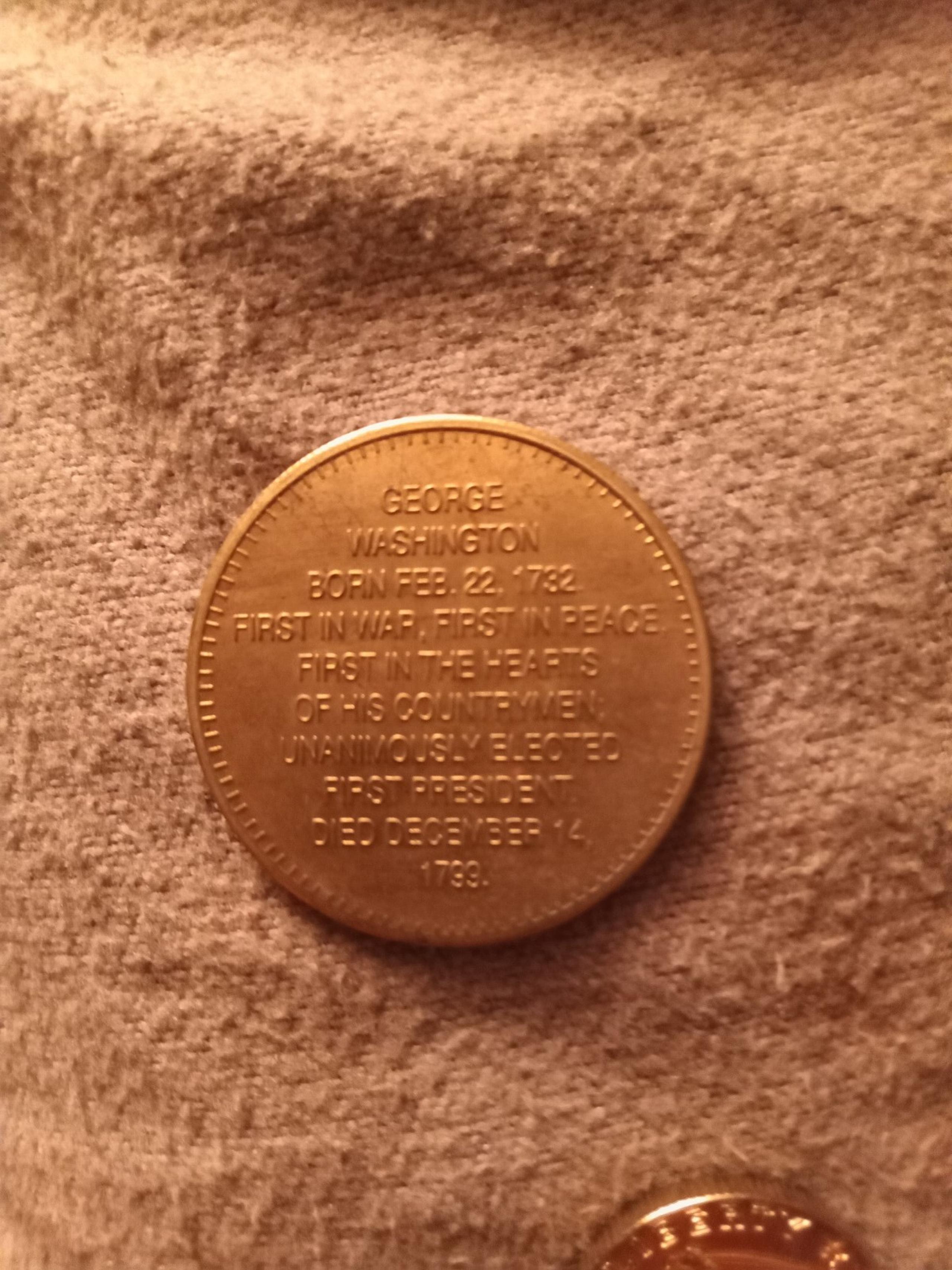 George Washington coin