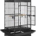 SUPER DEAL 68-inch Large Bird Cage with Rolling Stand African Grey Parrot Chinch
