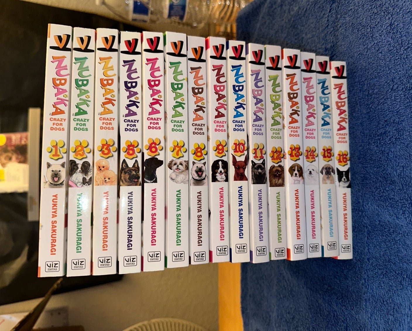 Rare Inubaka English (vol 1-3 and 5-16) Missing Volume 4!!