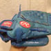 Rawlings Baseball Glove Highlight H1150R Blue RHT Youth 11.5 Good Usable Shape