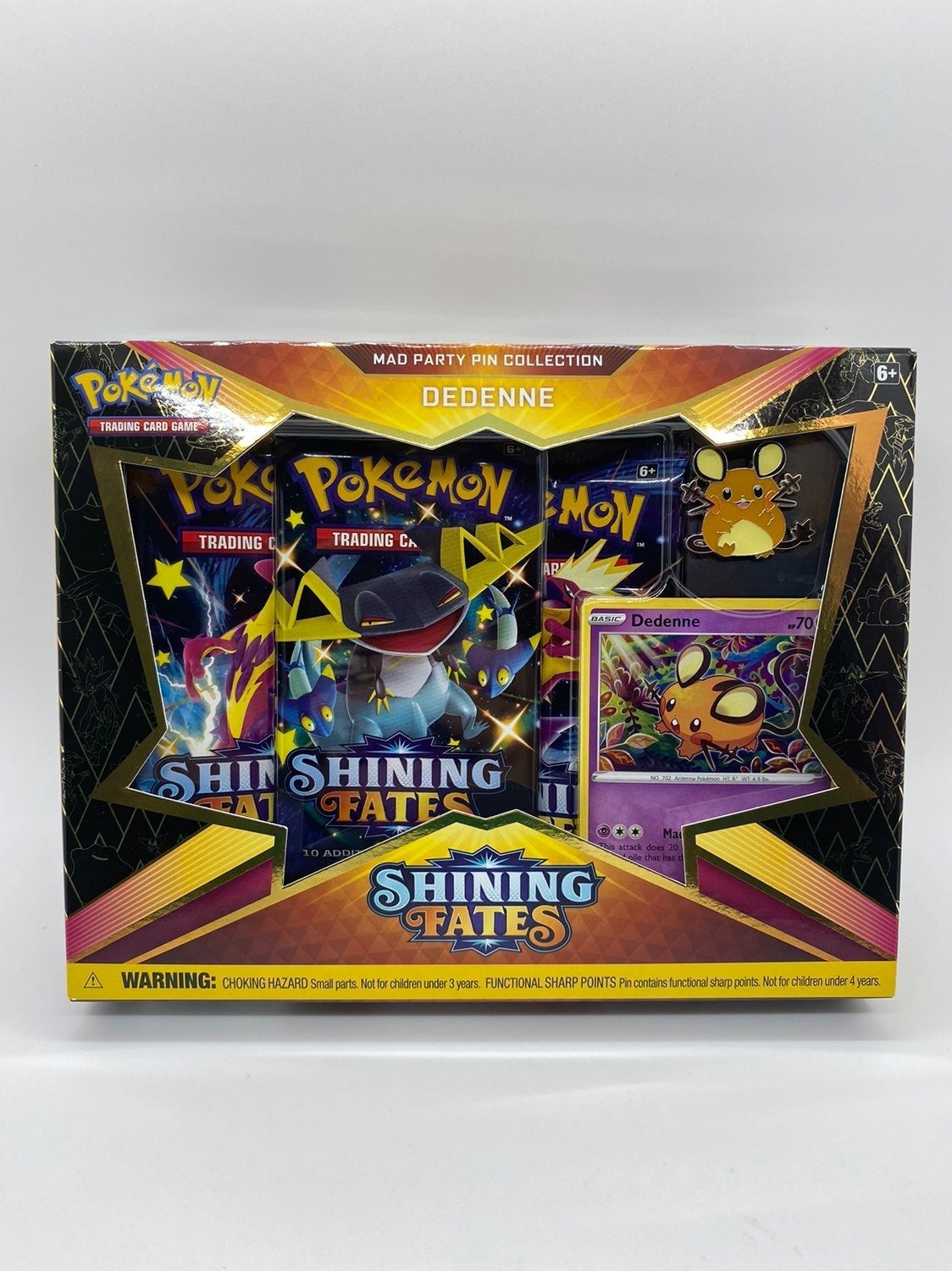 Shining Fates Mad Party Pin Collection