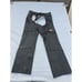 Harley Davidson Women's Leather Chaps Black Stock 98090-06VW Bar Shield Snaps L