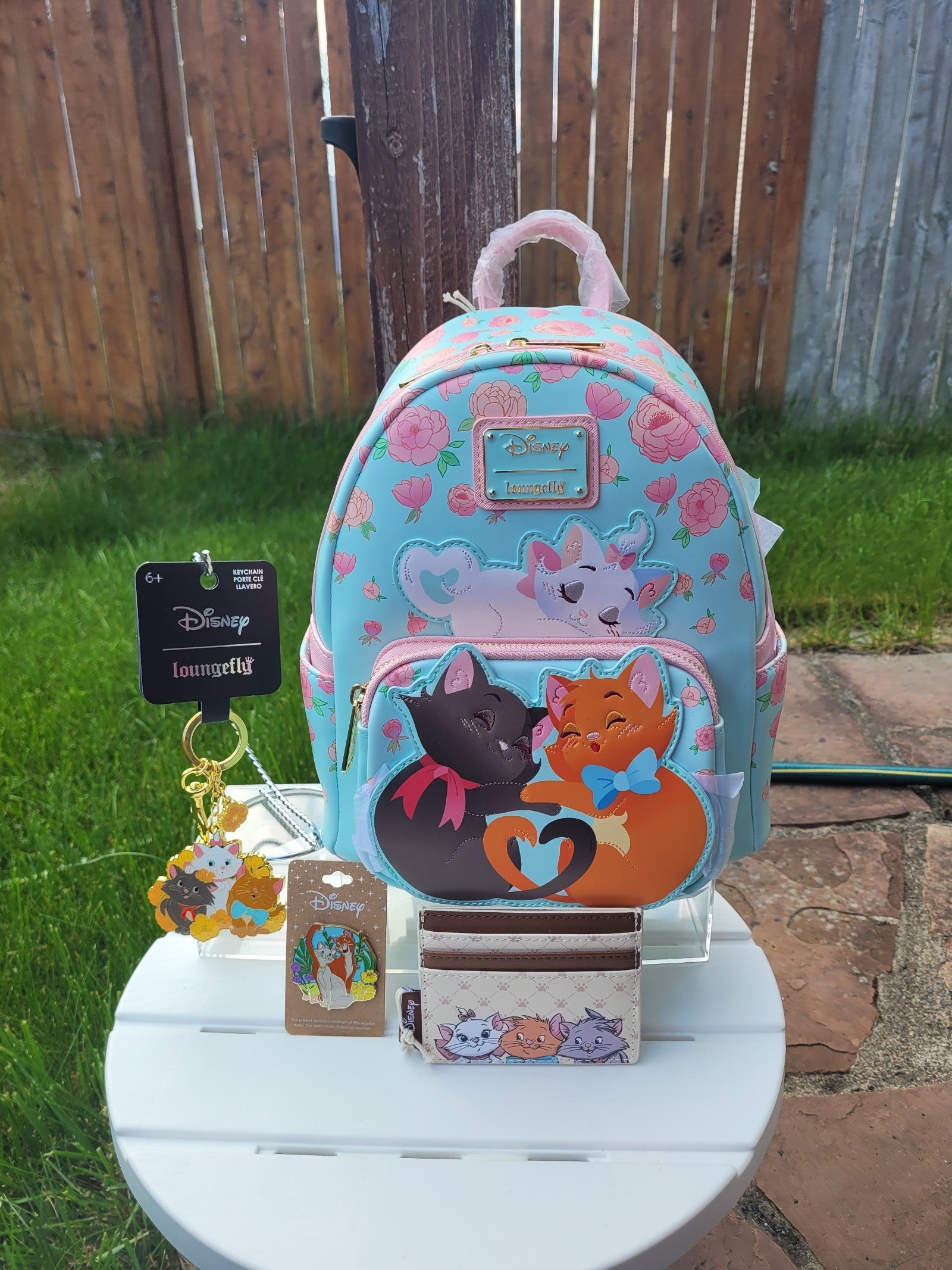 Loungefly Disney The Aristocats Sleeping Kitties Mini Backpack set G