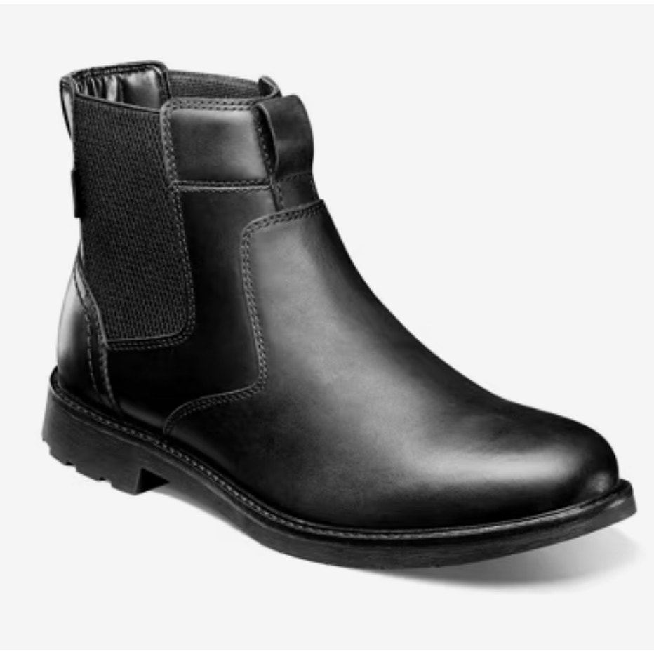 NEW NUNN BUSH 1912 PT Chelsea Black Size 8M