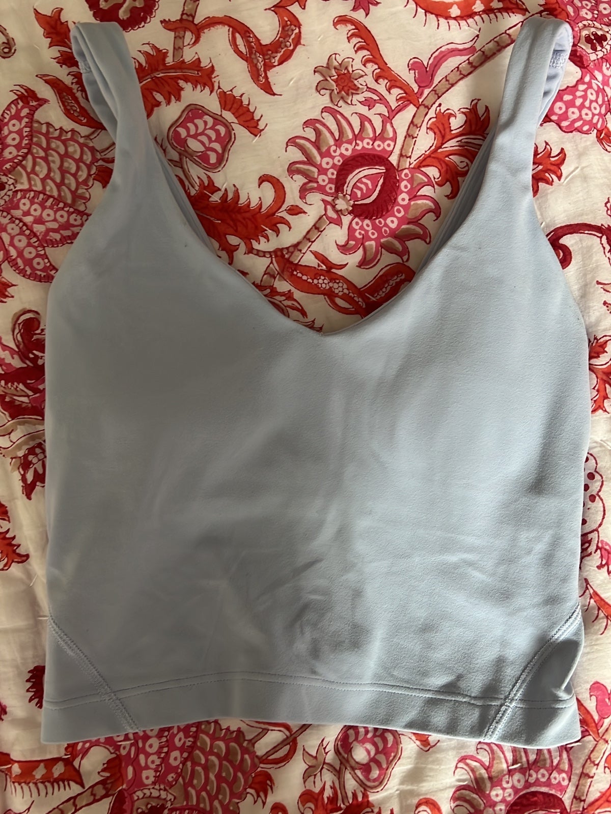 lululemon align tank size 0 Pastle Blue