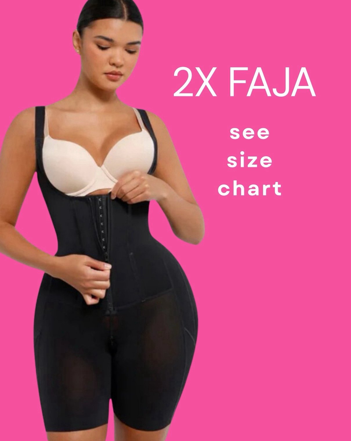 The Fupa Be Gone Faja 2x NEW Black