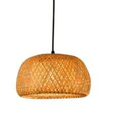 Modern Hand Knitted Bamboo Pendant Light