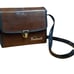Vintage Bushnell Binocular Brown Vinyl Foam Padded Carrying Case Bag 8x5x3
