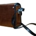 Vintage Bushnell Binocular Brown Vinyl Foam Padded Carrying Case Bag 8x5x3