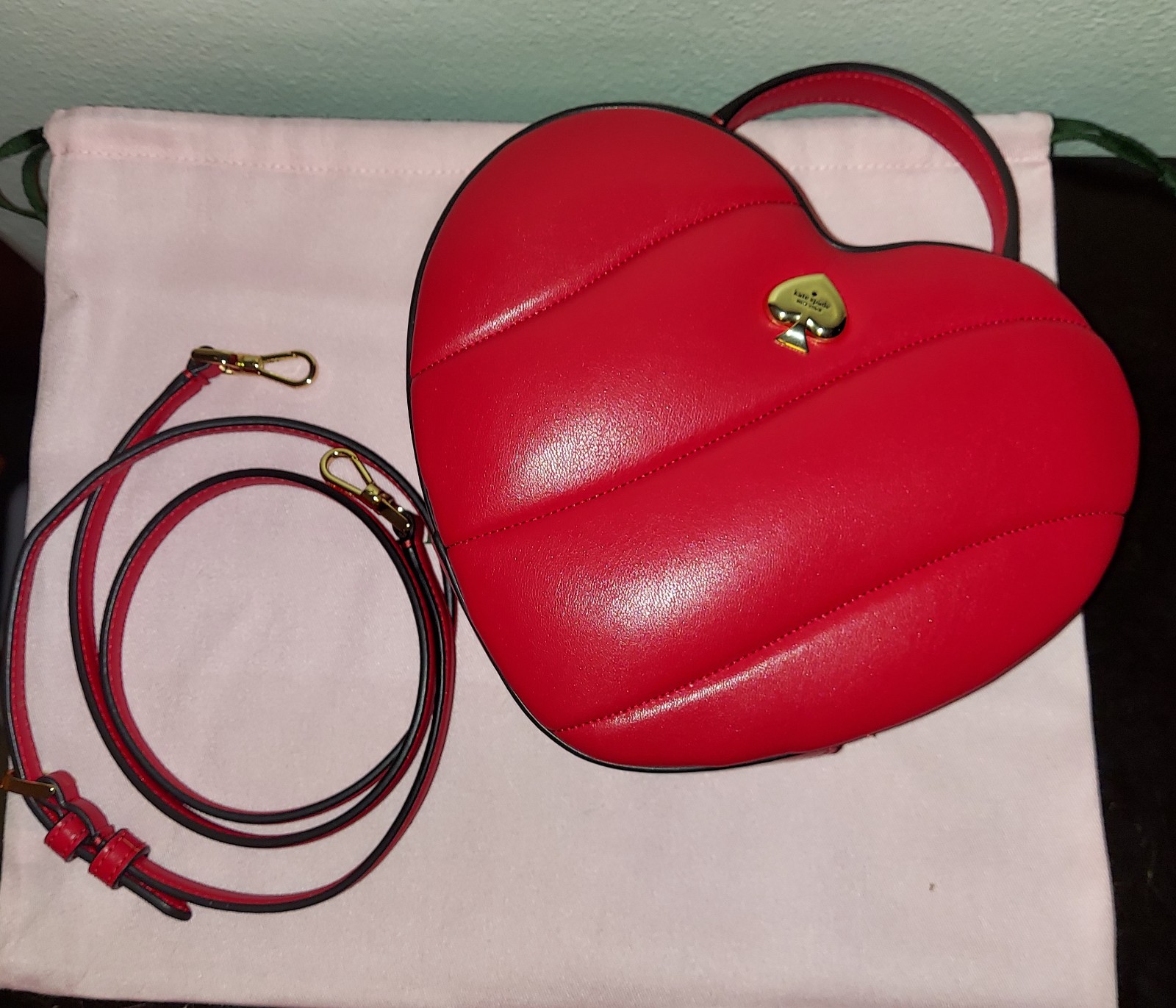 Kate Spade Love Shack Quilted Heart