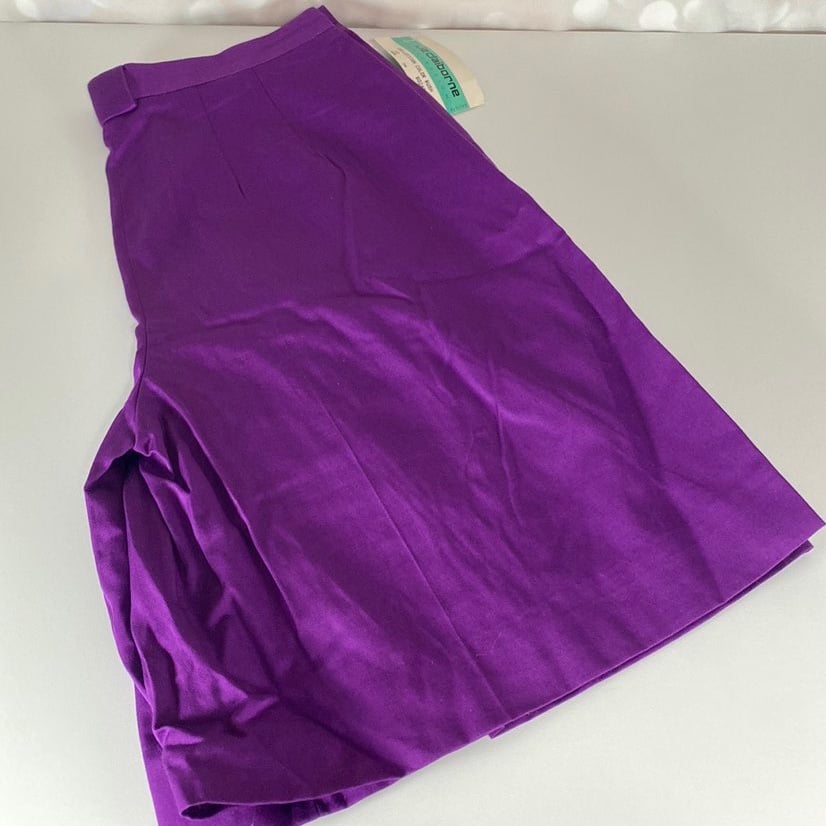 LIZ CLAIBORNE Purple Tailored Shorts Petite 12 NWT