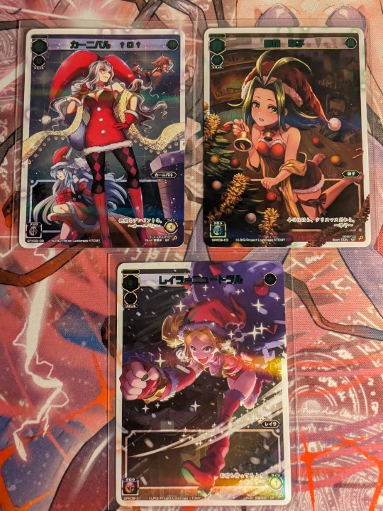 Wixoss Christmas and Halloween SPK08 SPK09 SP 6 Trading Card Lot