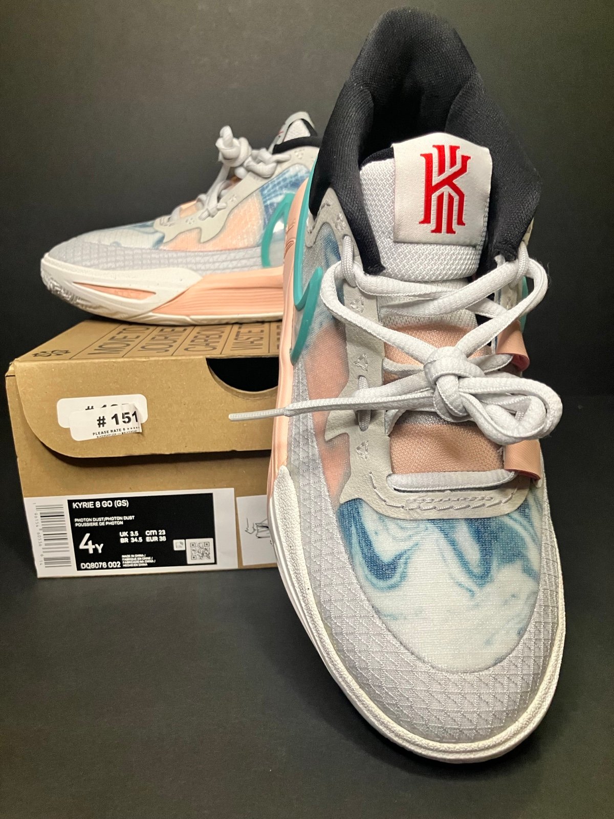 New Nike Kyrie 8 "Go Chinese New Year" Boys' Shoes (4+)