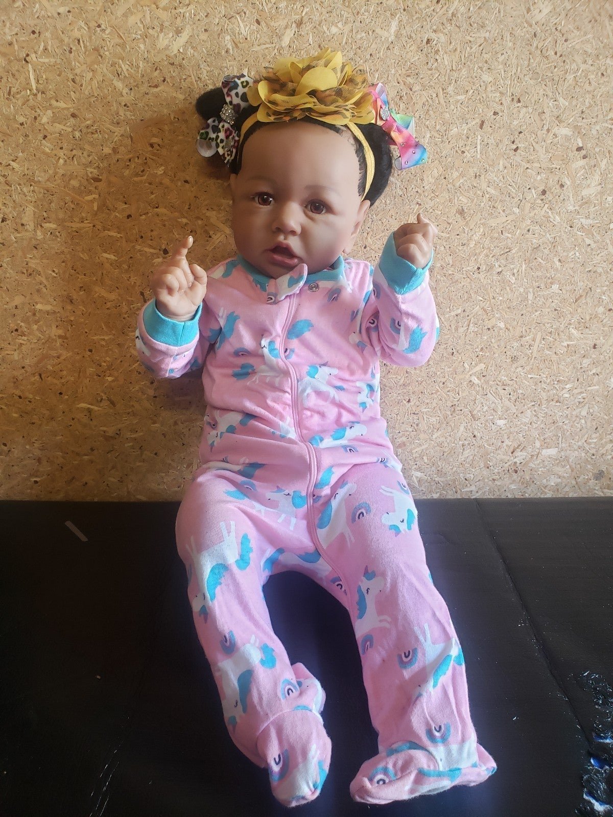 Reborn Baby Dolls Black 22inch African American Realistic Toddler Doll