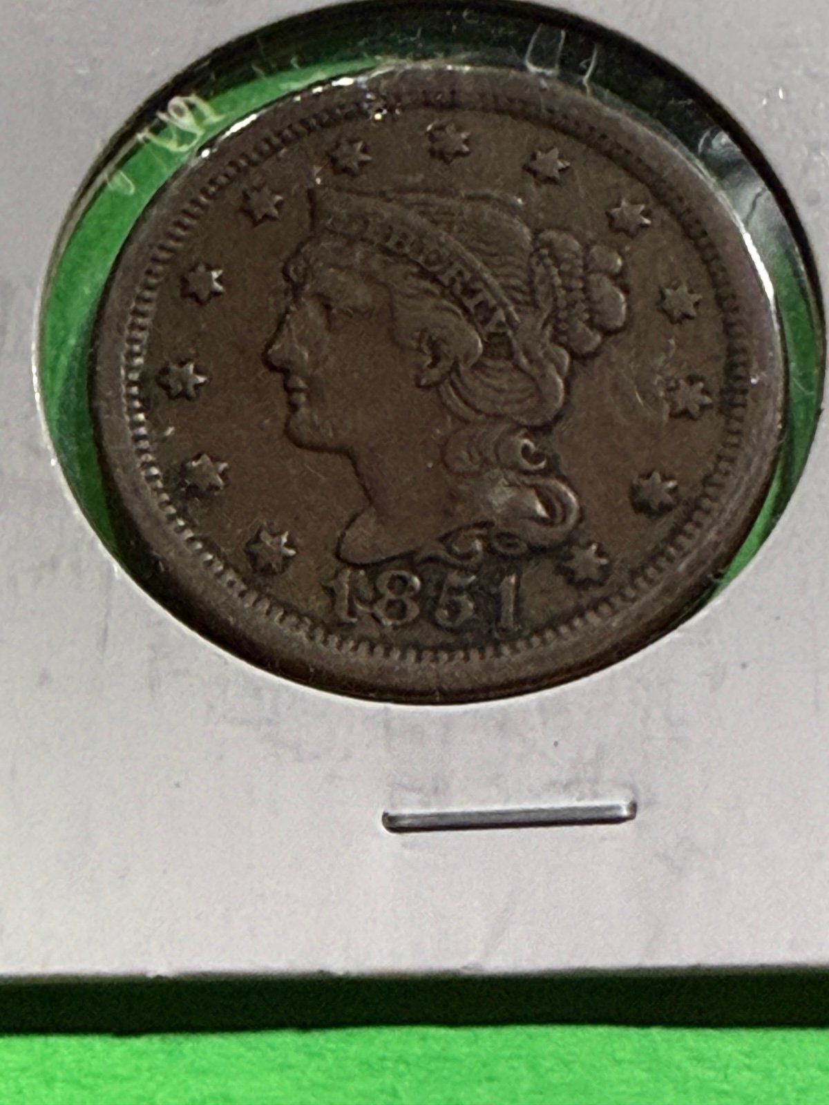 1851 US Large Cent