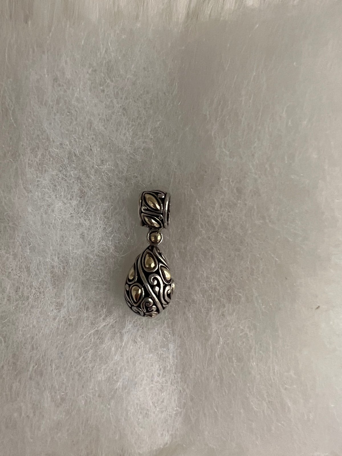 John Hardy teardrop pendant